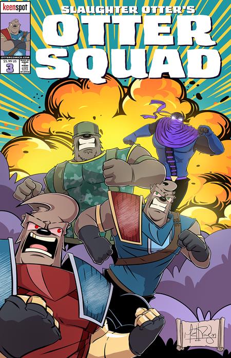 Otter Squad #3 A Matt Rodgers Cool Guys Dont Look At Explosions - Image