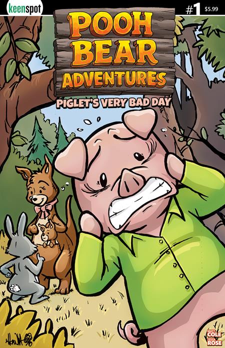 Pooh Bear Adventures Piglets Very Bad Day #1 | One Shot C Mike White Var - Image
