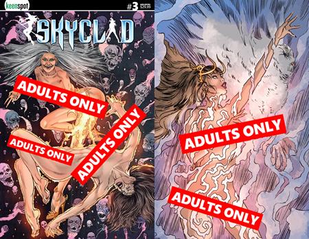 Skyclad #3  D Michal Dutkiewicz Adults Only Holofoil Flip Var