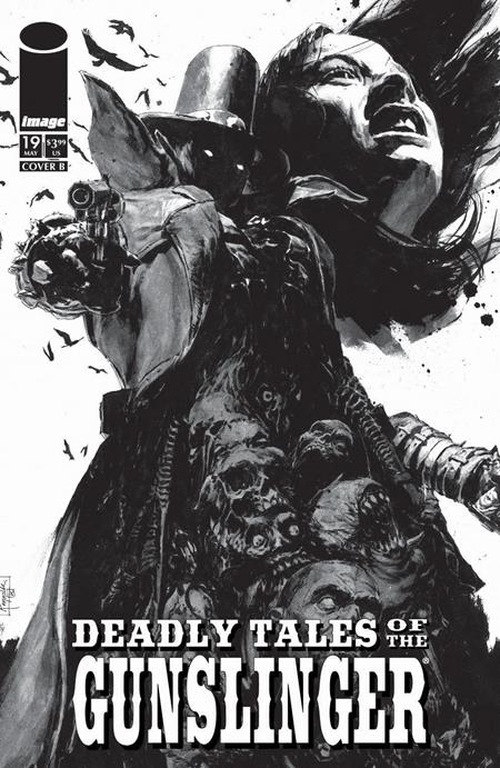 Deadly Tales Of The Gunslinger Spawn #19 B Patric Reynolds B&W Var - Image