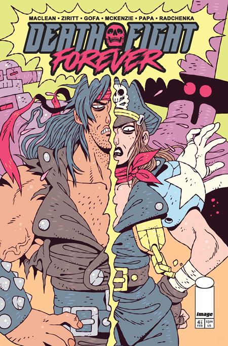 Death Fight Forever #4 (Of 5) B Sam Mckenzie Var - Image