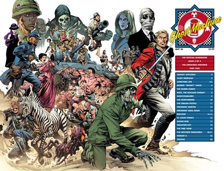 Ghost Machine The Official Guidebook #2 (Of 5) C Ivan Reis & Danny Miki Wraparound Var - Image