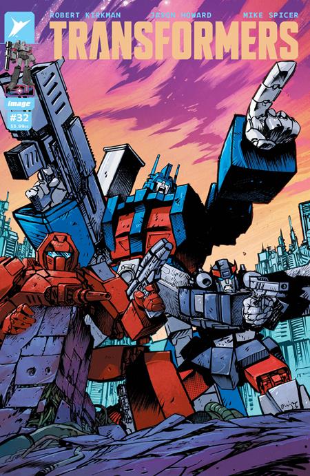 Transformers #32 B Daniel Warren Johnson & Mike Spicer Var - Image