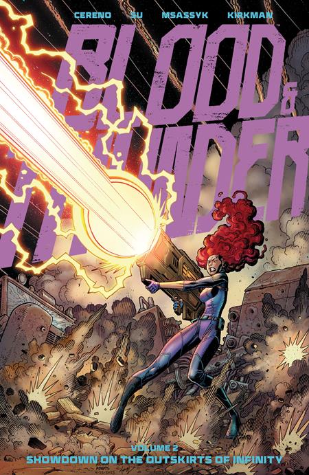 Blood & Thunder  | TPB Vol 02 Showdown On The Outskirts Direct Market Exclusive Arthur Adams & Msassyk - Graphic Novel - Image - Pop Weasel