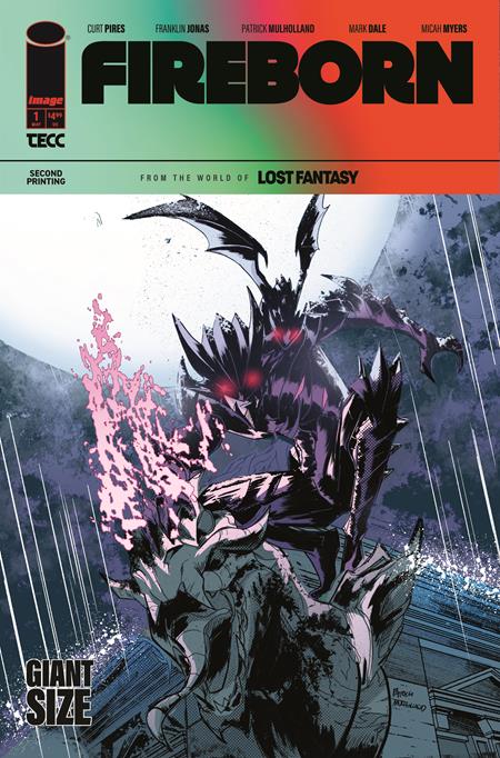 Fireborn #1 2nd Printing A Patrick Mullholand - Image