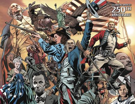 Redcoat #19 C Gary Frank Usa 250Th Anniversary Wraparound Var - Image