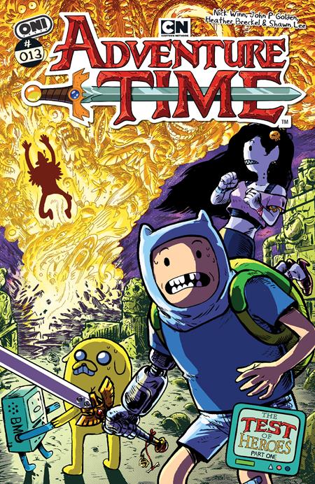Adventure Time (2025) #13 B John P Golden Var - Image