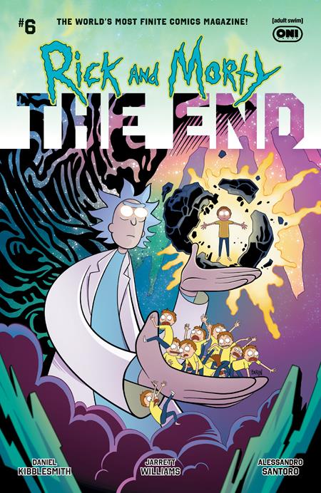 Rick And Morty The End #6 (Of 6) A Dave Bardin - Image