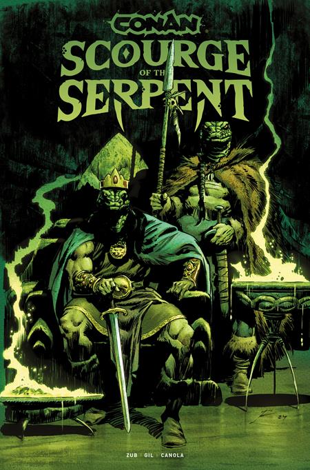 Conan The Barbarian Scourge Of The Serpent  | TPB Vol 01 Direct Market Edition Roberto De La Torre Glow In The Dark