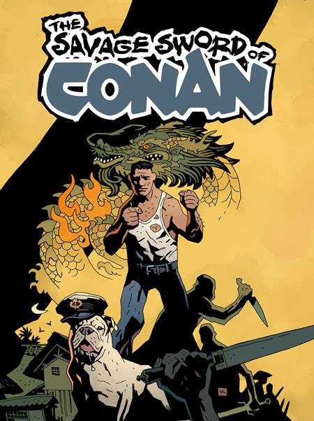 Savage Sword Of Conan | TPB Vol 04 Direct Market Edition Mike Mignola - Image