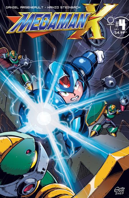 Mega Man X #4 (of 5)  C Guido Guidi Var