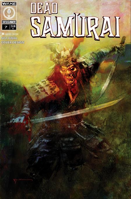 Dead Samurai #7  A Bill Sienkiewicz