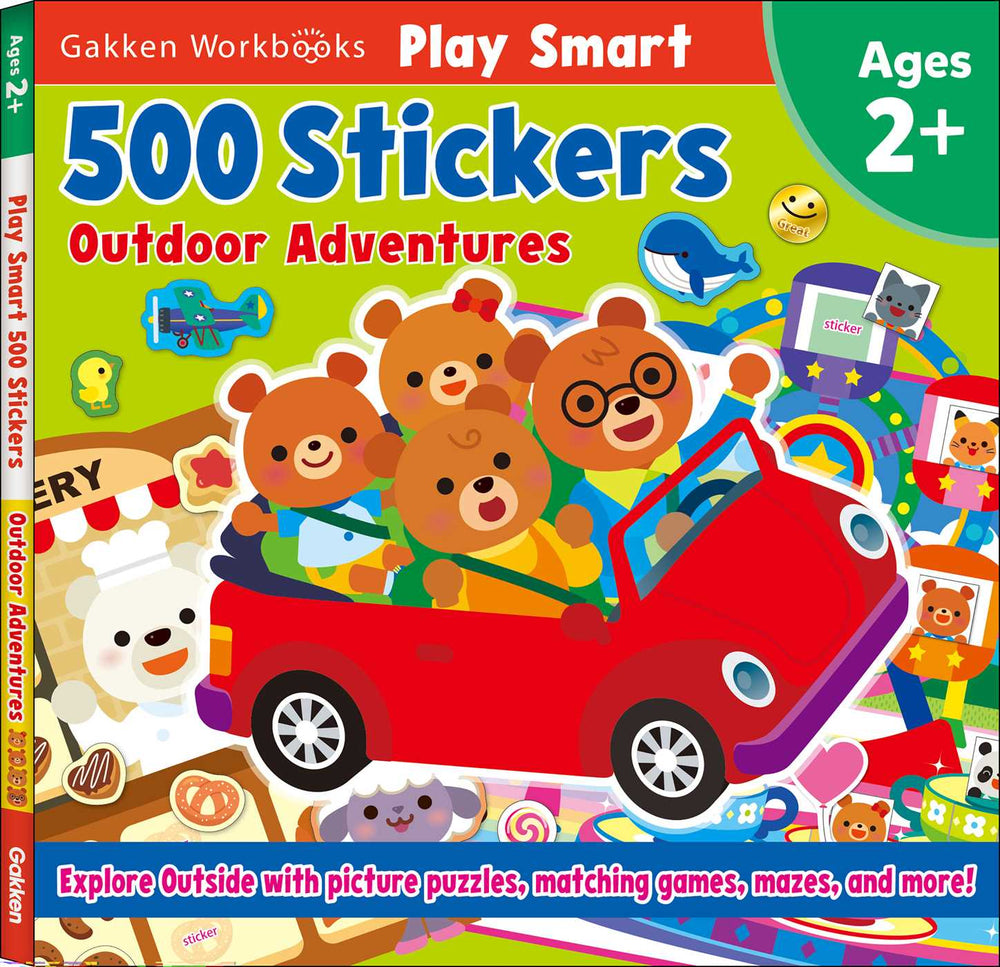 Play Smart 500 Stickers Outdoor Adventures image - Non-Fiction - Image - Pop Weasel