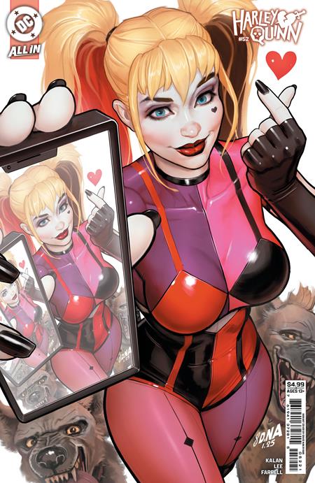 Harley Quinn #52  B David Nakayama Card Stock Var - Image