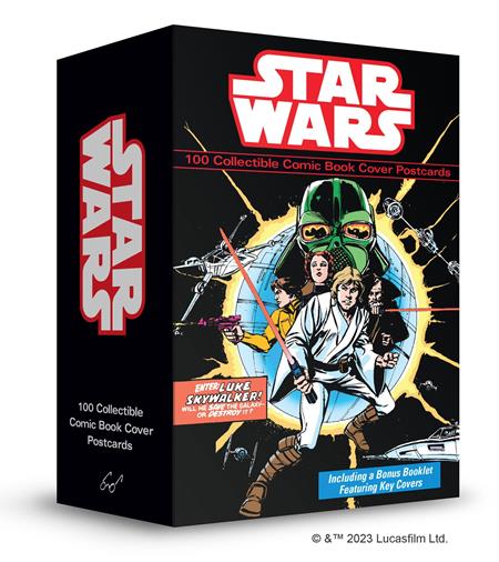 Star Wars 100 Collectible Comic Book Cover Postcards Previously Offered Thru Other Distributors - Cards - Image - Pop Weasel