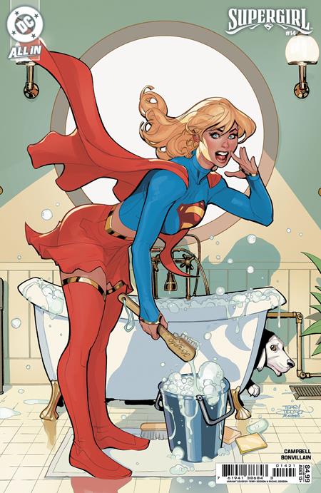 Supergirl #14  B Terry Dodson Card Stock Var (the Reign Of The Superboys)