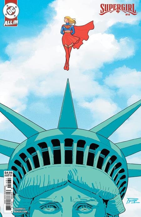 Supergirl #14  C Bruno Redondo Card Stock Var (the Reign Of The Superboys)