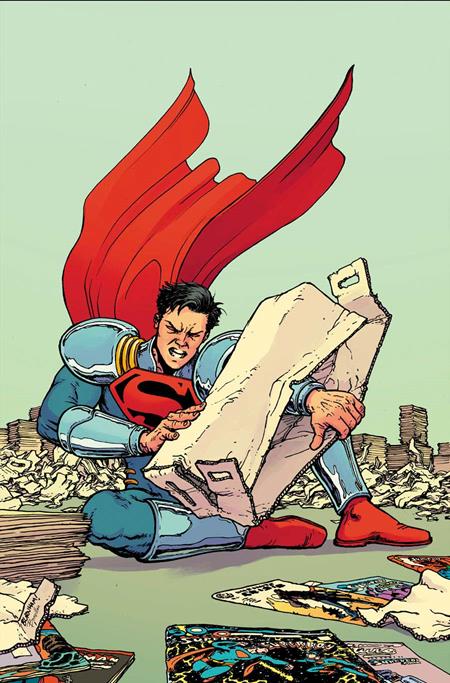 Superman #39  D Chris Burnham Card Stock Var (the Reign Of The Superboys)