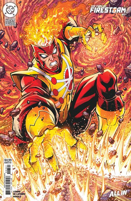 Fury Of Firestorm #3 (of 8)  B Todd Nauck Card Stock Var
