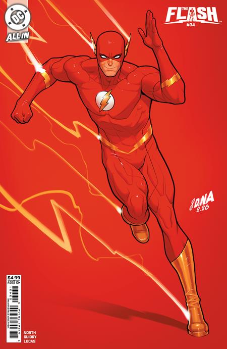 Flash #34  C David Nakayama Card Stock Var