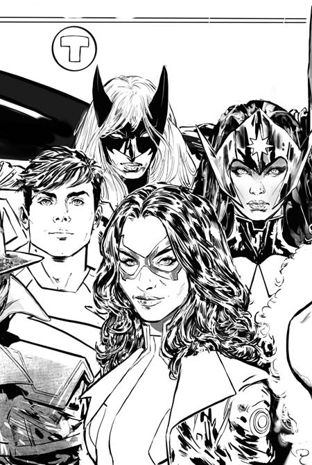 Justice League Dream Girls A DC Pride Event #2 (Of 4) B Phil Jimenez Connecting Card Stock Var - Image