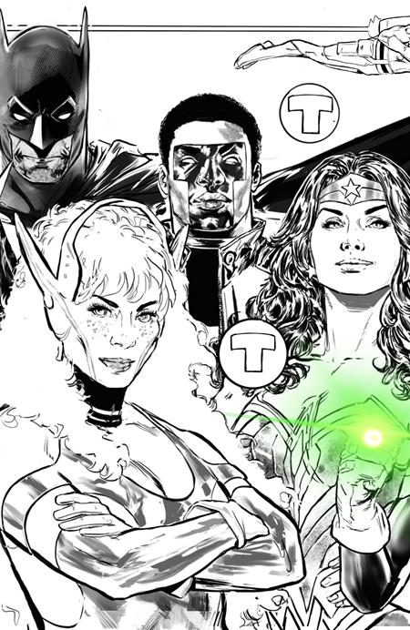 Justice League Dream Girls A DC Pride Event #3 (Of 4) B Phil Jimenez Connecting Card Stock Var - Image