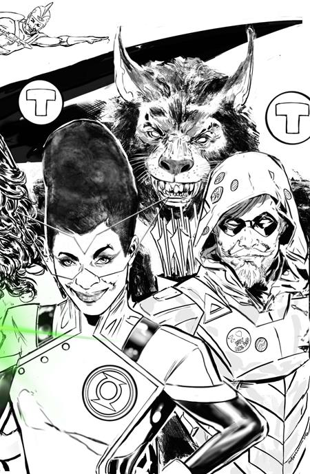 Justice League Dream Girls A DC Pride Event #4 (Of 4) B Phil Jimenez Connecting Card Stock Var - Image