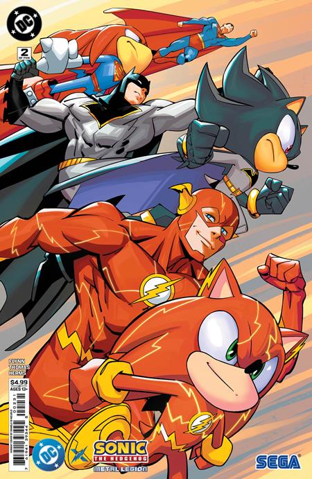 DC X Sonic The Hedgehog The Metal Legion - Comics - Image - Pop Weasel