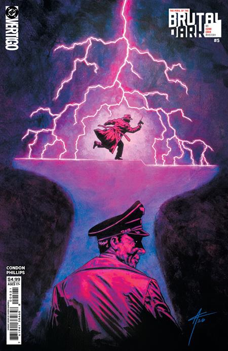 The Peril Of The Brutal Dark An Ezra Cain Mystery #5 (of 6)  B Aaron Campbell Card Stock Var