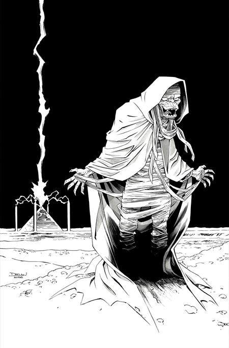 Mumm Ra The Ever Living #3  K Declan Shalvey Line Art Var