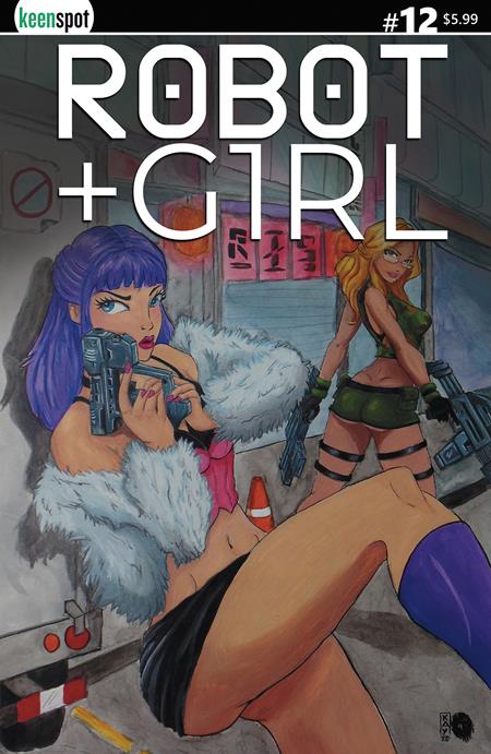 Robot + Girl #12  A Mike White & Kristine Paliuanan