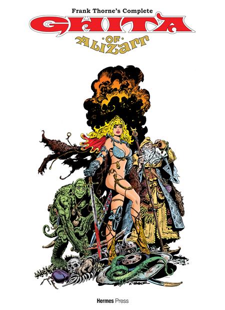 Frank Thorne Library  | Hardcover Frank Thornes Complete Ghita Of Alizarr Expanded Edition