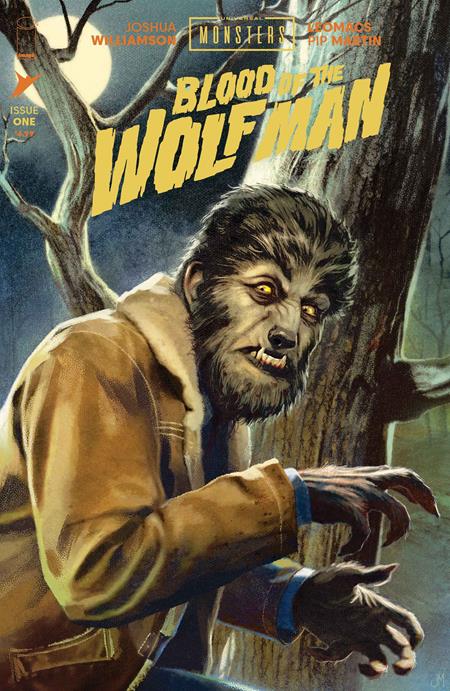 Universal Monsters Blood Of The Wolf Man #1 (of 4)  B Joshua Middleton Var