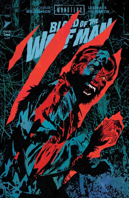 Universal Monsters Blood Of The Wolf Man #1 (of 4)  I Michael Walsh Die Cut Foil Reveal Var