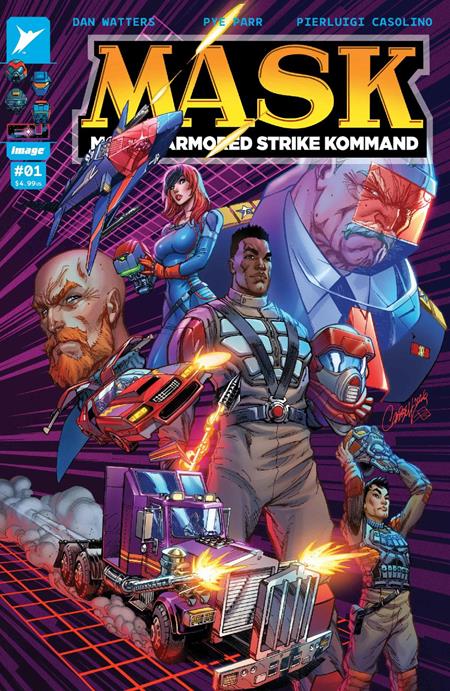 Mask #1 O J Scott Campbell & Sabine Rich Var - Image