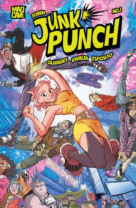 Junk Punch #1 (of 5)  A Carlos Javier Olivares
