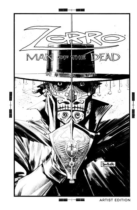 Zorro Man Of The Dead  | Hardcover Vol 01 Artist Edition B&w (allocations May Occur) - Graphic Novel - Image - Pop Weasel