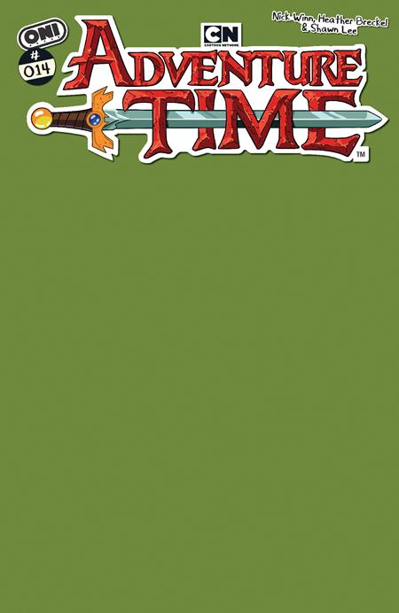 Adventure Time (2025) #14 C Betty Grof Green Blank Sketch Var - Image