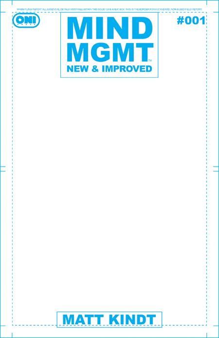 Mind Mgmt New & Improved #1 D Blank Sketch Var - Image