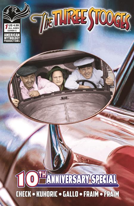 Three Stooges American Mythology 10th Anniversary - Comics - Image - Pop Weasel