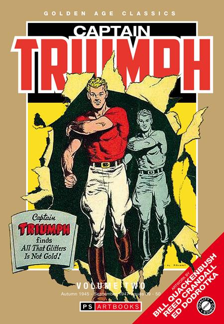 Golden Age Classics Captain Triumph  | Hardcover Volume 2