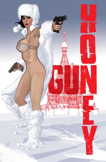 Gun Honey Doubles Down #1 (of 4)  I Adam Hughes Foil Var