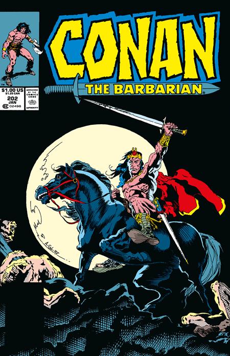 Conan The Barbarian The Original Comics Omnibus Vol 08 Direct Market Edition Armando Gil - Graphic Novel - Image - Pop Weasel