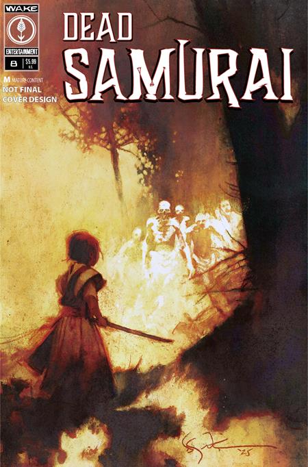 Dead Samurai #8  A Bill Sienkiewicz