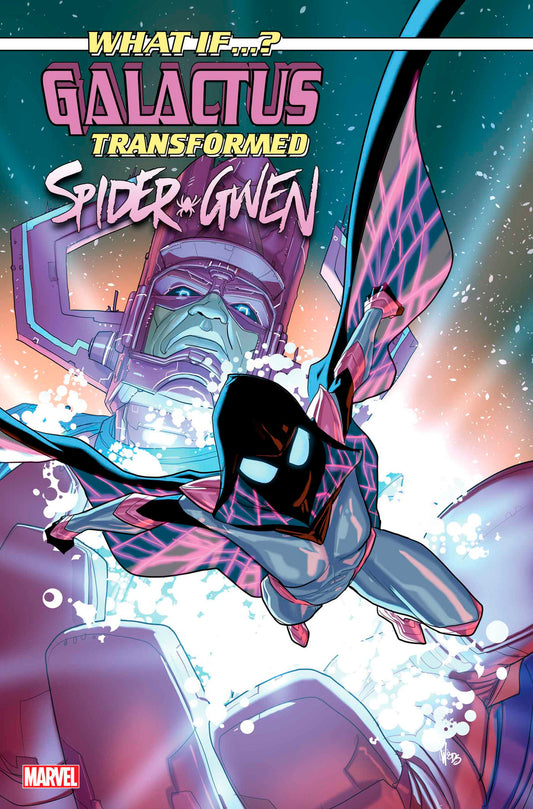 WHAT IF...? GALACTUS: GALACTUS TRANSFORMED SPIDER-GWEN? #1 PETE WOODS VARIANT image