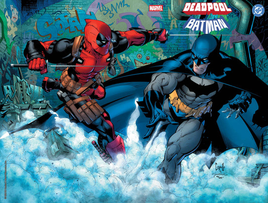 MARVEL/DC: DEADPOOL/BATMAN #1 GREG CAPULLO WRAPAROUND VARIANT - Image