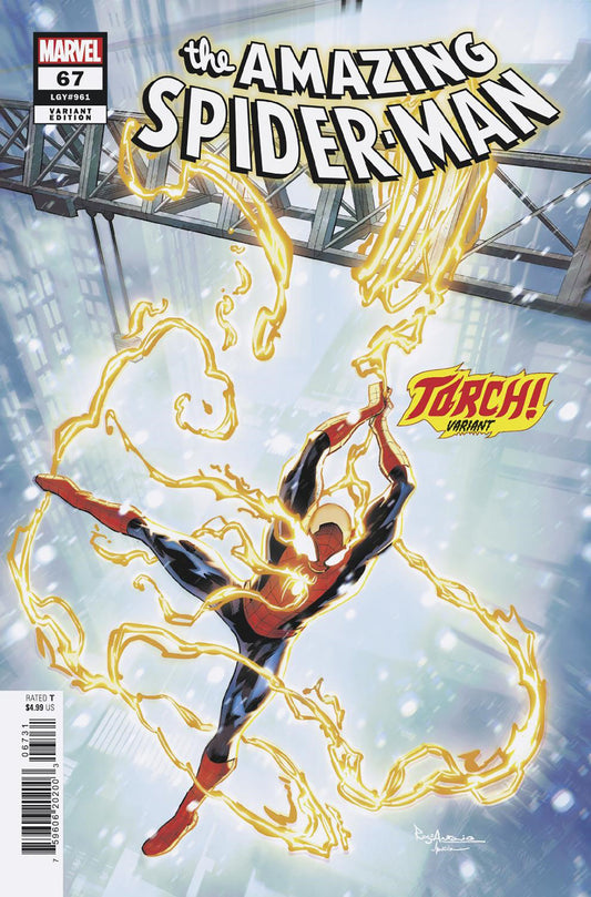 AMAZING SPIDER-MAN #67 ROGE ANTONIO TORCH! VARIANT image