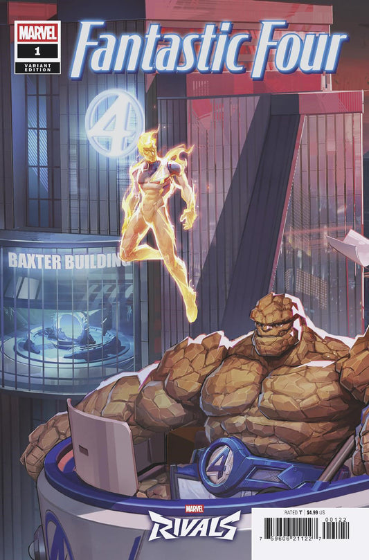 FANTASTIC FOUR #1 NETEASE GAMES MARVEL RIVALS 2-PART CONNECTING VARIANT - Image