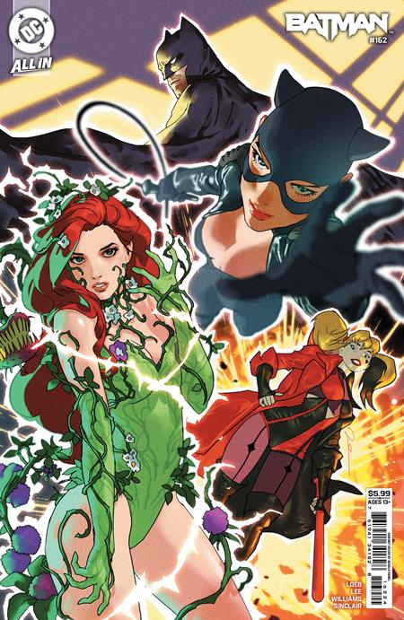 Batman #162  E Gerald Parel Gotham City Sirens Card Stock Var