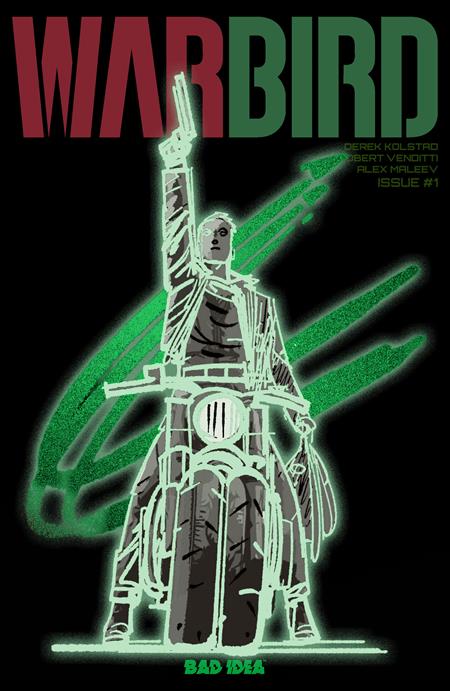 Warbird #1 (of 4)  D Alex Maleev Glow In The Dark Var